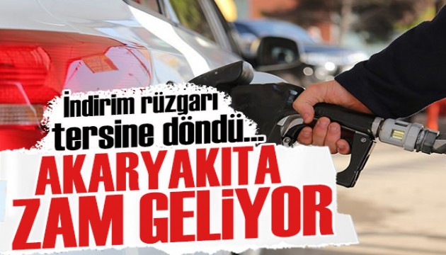 İndirim sona erdi: Akaryakıta zam geliyor!