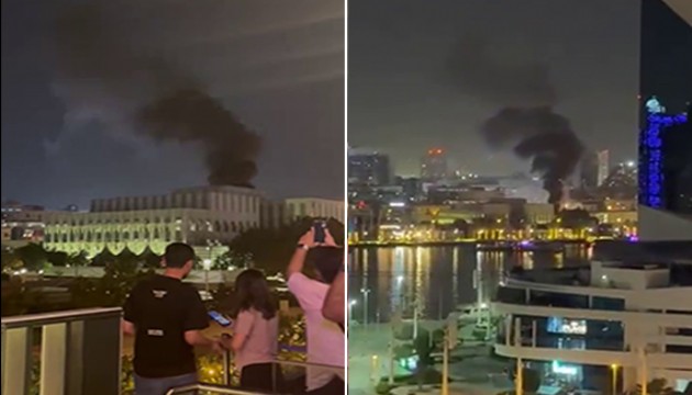 İran Dubai'de ABD konsolosluğunu vurdu