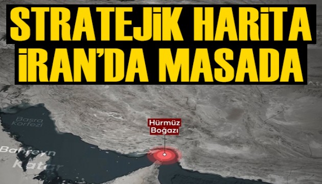 Stratejik harita İran ordusunun masasında