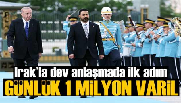 Cumhurbaşkanı Erdoğan duyurdu: Türkiye-Irak hattında dev enerji anlaşmasında ilk adım