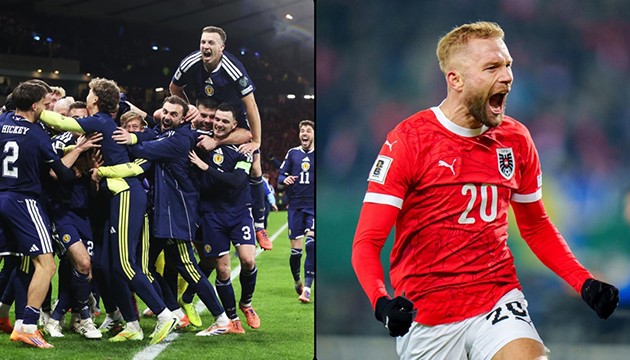 İskoçya ve Avusturya Dünya Kupası'nda