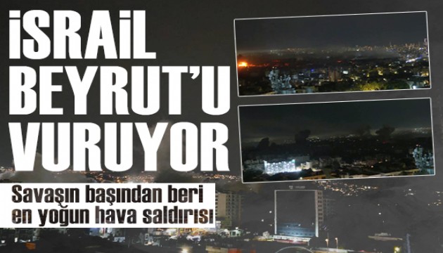 İsrail'den Lübnan'a yoğun saldırı: Kara harekatı iddiası