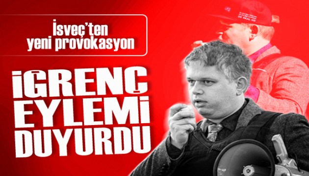 İsveçli ırkçı siyasetçi Paludan, yeni provokasyonu duyurdu