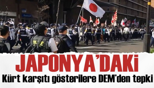 DEM Parti'den Japonya'daki Kürtlere yönelik protestolara tepki