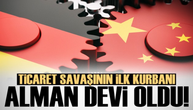 Çin ile ticaret savaşının ilk kurbanı Alman devi oldu