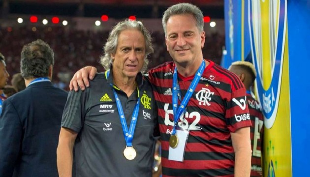 Flamengo Başkanı Landim'den Jorge Jesus'a şok ifadeler! 'Pek iyi çalışmadı'