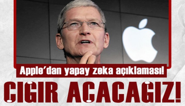 Apple'dan yapay zeka kararı!