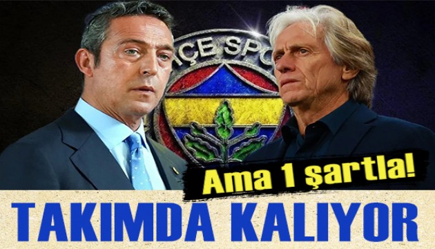 Jorge Jesus Fenerbahçe'de kalıyor! Ama bir şartla...