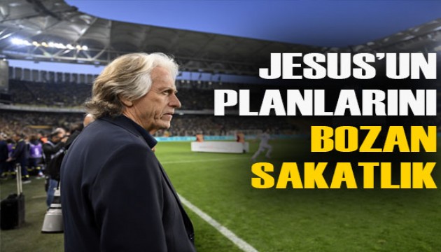 Bu sakatlık, Jorge Jesus'un tüm planlarını bozabilir