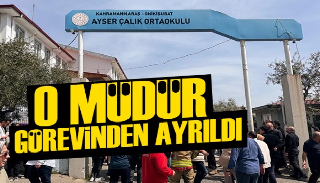 Kahramanmaraş'taki okul saldırısı: O müdür görevinden ayrıldı