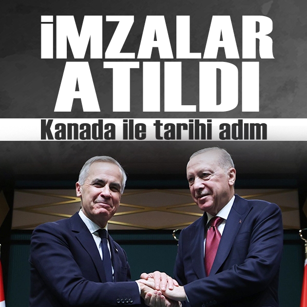 Kanada ile tarihi adım: Stratejik ortaklık başladı
