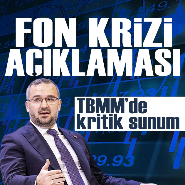 TBMM'de kritik sunum: Karahan'dan fon açıklaması
