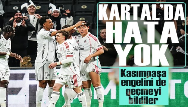 Beşiktaş, Kasımpaşa engelini geçmeyi bildi