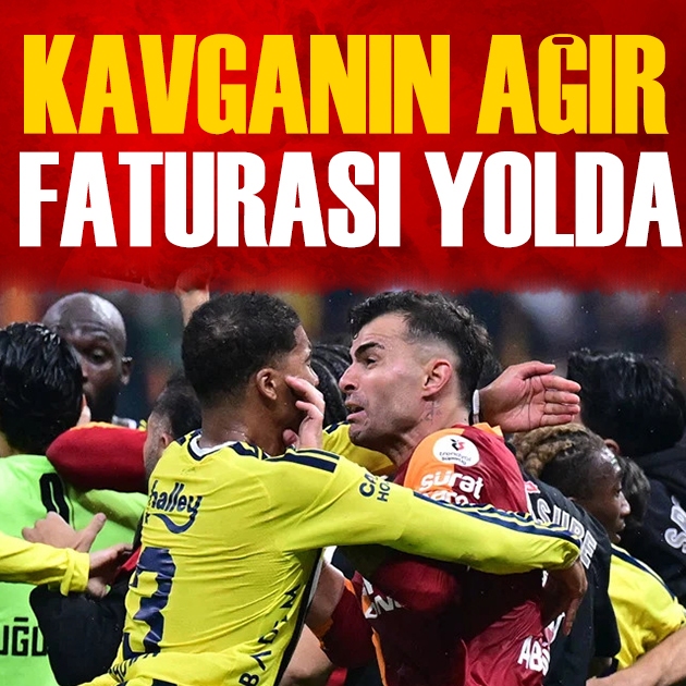 Derbi kavgasının faturası ağır olabilir! Archie Brown, Abdülkerim, Kerem ve Sallai'yi bekleyen cezalar