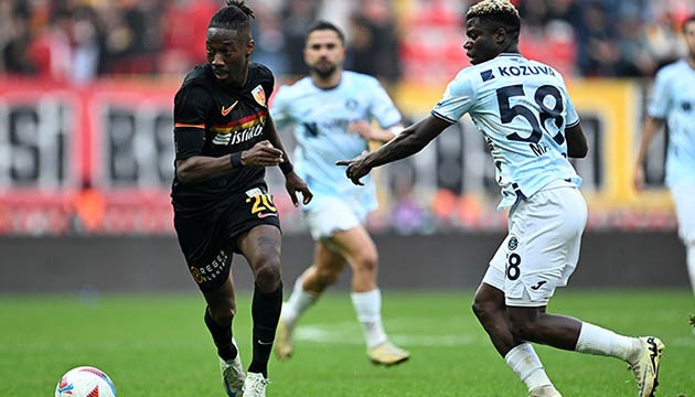 Kayseri'de gol sesi çıkmadı