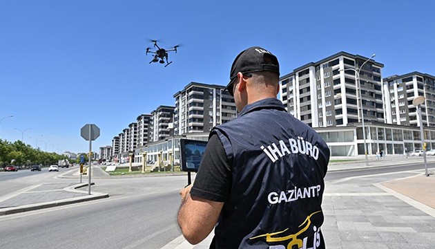Kaza sonrasına dronlu çözüm