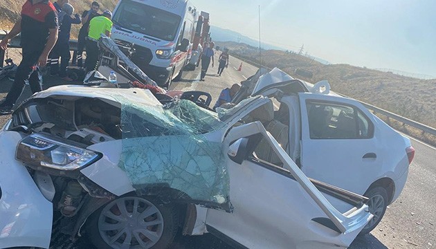 Gaziantep'te feci kaza