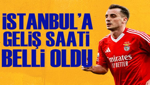 Kerem Aktürkoğlu İstanbul'a geliyor! Saati belli oldu