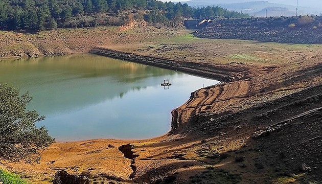 İlçeye su alımı durduruldu