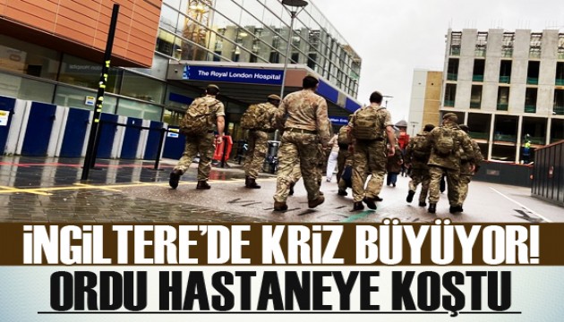 İngiltere'de sağlık personeli krizi! Ordu destek verecek