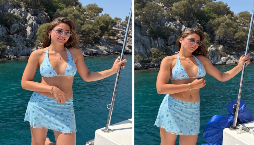 Sıla Türkoğlu'ndan nefes kesen tatil pozları!