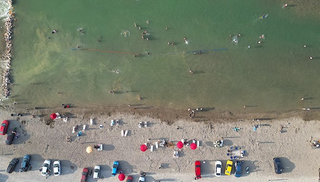 Çoruh Nehri serinlemek isteyenlerin tercihi