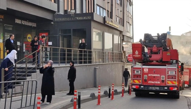 Kaymakamlık binasında yangın