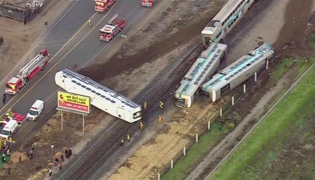 ABD'de tren kazası!