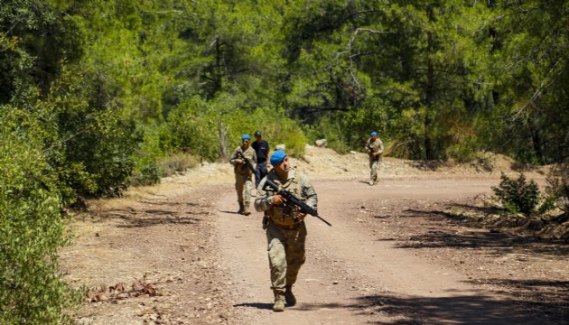 Komandolar Muğla'da alarma geçti