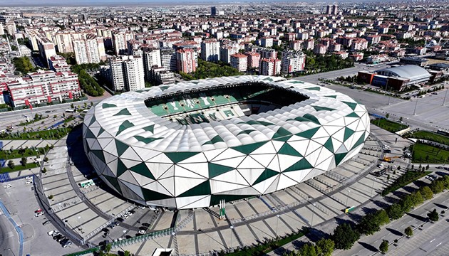 Konya'da milli maç hazırlığı