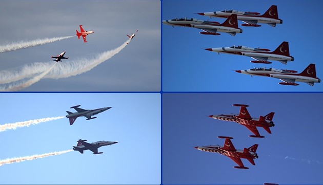 Bandırma'da Türk Yıldızları coşkusu