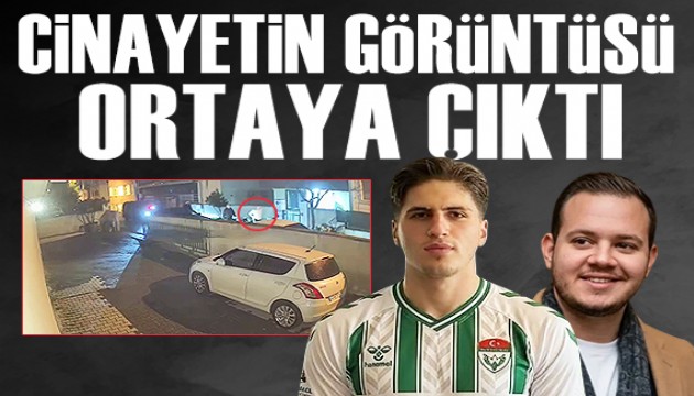Genç futbolcunun öldürüldüğü an güvenlik kameralarınca saniye saniye kaydedildi