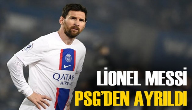 SON DAKİKA! PSG, Messi'nin ayrılığını duyurdu