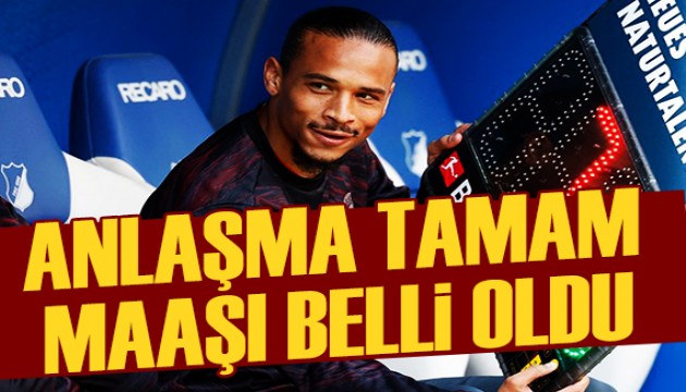 Leroy Sane ile anlaşma sağlandı: İşte maaşı