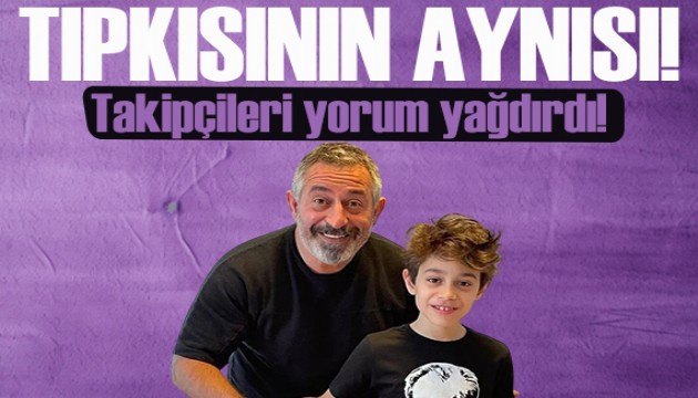 Cem Yılmaz'dan oğlu Kemal ile paylaşım!