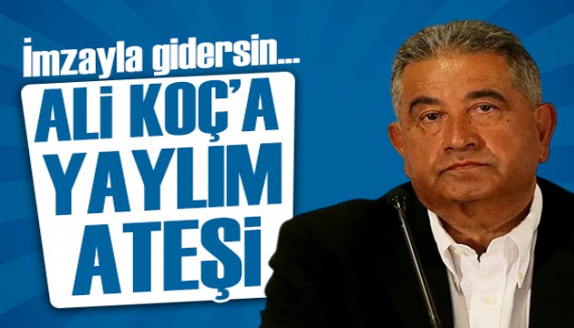 Mahmut Uslu'dan Ali Koç'a sert sözler: Seni imzayla gönderirler