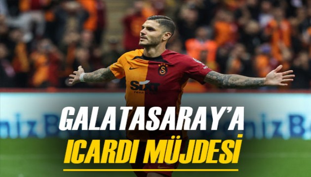 Galatasaray'a bayram müjdesi Mauro Icardi!