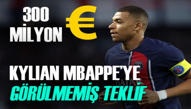 Futbol tarihini yeniden yazacak transfer! Kylian Mbappe'ye görülmemiş teklif