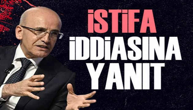 Mehmet Şimşek'ten istifa iddialarına yanıt