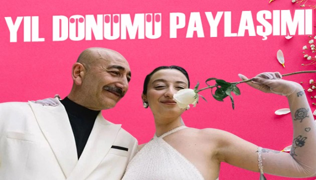 Melike Şahin'den evlilik yıl dönümü paylaşımı