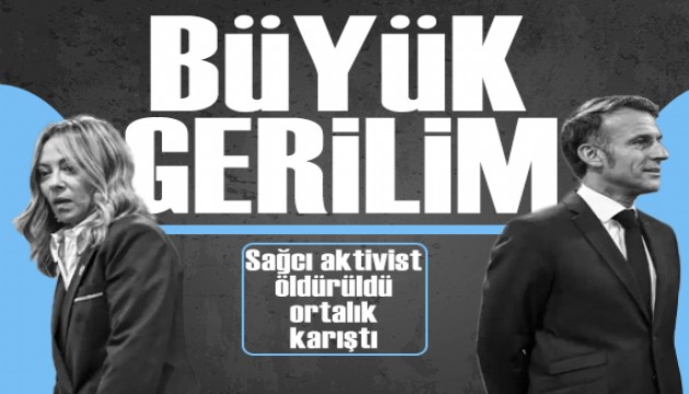 Macron ile Meloni arasında gerilim