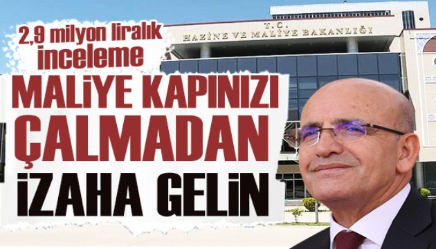 Bakanlıktan kritik uyarı: Maliye kapınızı çalmadan gelin!