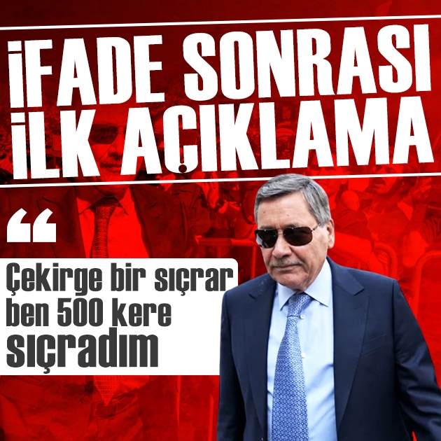 Melih Gökçek adliyede ifade verdikten sonra açıklamalarda bulundu