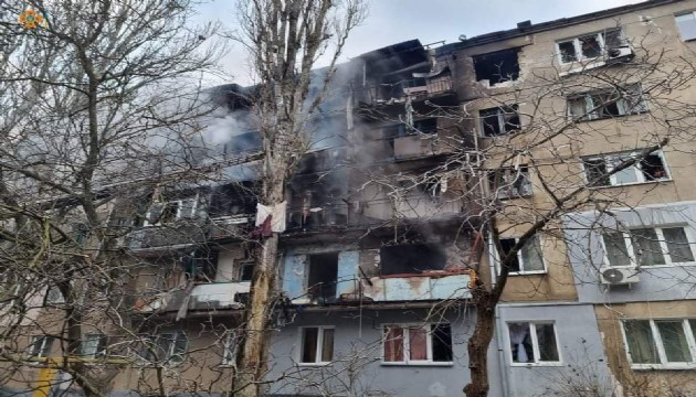 Mikolayiv'deki yönetim binasına füze saldırısı!