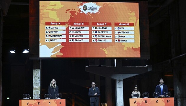 Dünya Kupası'nda rakipler belli oldu