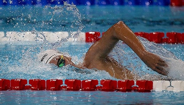 Milli yüzücü dünya 6'ncısı oldu