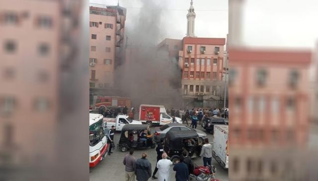 Mısır'da tüp patlaması sonucu çöken binada 6 kişi öldü