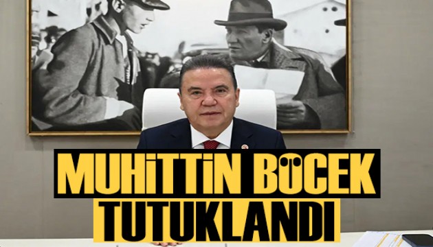 Muhittin Böcek tutuklandı