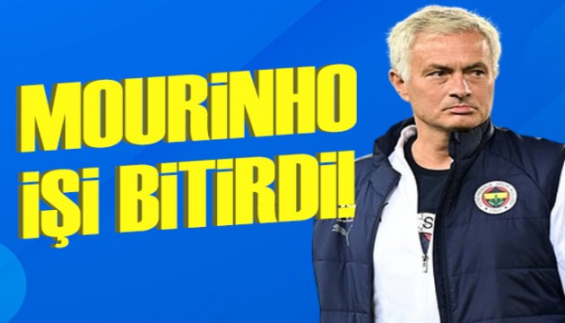 Mourinho işi bitirdi: Bomba golcü!