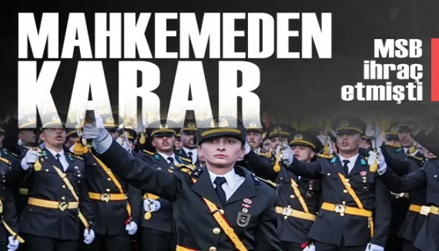 İhraç edilen teğmen hakkında yeni karar